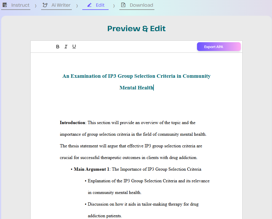 Download Outline